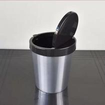 Lixeira De 10 Litros Inox Automática Tampa Click Label Lixeira De 10 Litros Inox Automática Tampa Click Label