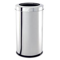 Lixeira De Aço Inox 21,2 Litros Pra Cozinha