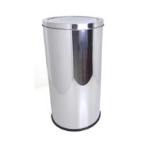 Lixeira De Aço Inox Basculante 20 Litros - Ad.