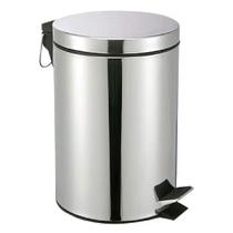 Lixeira de Aço Inox com Pedal 12L Kala