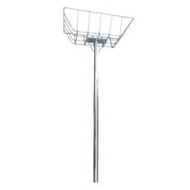 Lixeira de Calçada Aço Zincado 62 x 41 x 120 cm - ALG Lixeira de Calçada Aço Zincado 62 x 41 x 120 cm - ALG