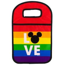 Lixeira De Carro Love Mickey Arco-Íris 34x22cm Disney