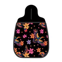 Lixeira De Carro Organizador Lixinhocar Arte Tucanos Flores Coloridas