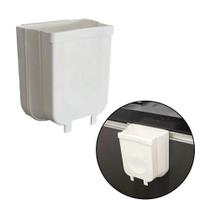 Lixeira de Cozinha Retrátil para Porta Gaveta Glide 5l Branco Mek