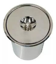 Lixeira De Embutir 03 Litros Em Inox Para Pias E Bancadas Lixeira De Embutir 03 Litros Em Inox Para Pias E Bancadas