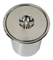 Lixeira De Embutir 05 Litros Inox Pias Bancadas Mármores Lixeira De Embutir 05 Litros Inox Pias Bancadas Mármores