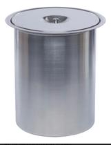 Lixeira de Embutir Em Aço Inoxidável. 3 Litros Lixeira de Embutir Em Aço Inoxidável. 3 Litros