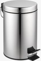 Lixeira de Inox com Pedal para Banheiro Cozinha 5L