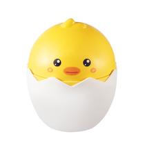 Lixeira de mesa Cute Chick Design com tampa de 16 x 19 cm PP Lixeira de mesa Cute Chick Design com tampa de 16 x 19 cm PP