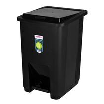 Lixeira de Pedal 15 Litros Sanremo Cor Preto Lixeira de Pedal 15 Litros Sanremo Cor Preto
