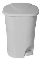Lixeira de Pedal Branca 25l