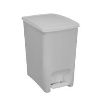 Lixeira De Pedal Dupla Abertura 10 Litros - Astra Lixeira De Pedal Dupla Abertura 10 Litros - Astra