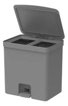 LIXEIRA DE PEDAL TRIUM 30L DUPLA CHUMBO FECHADO Gtin: 7908466044718 LIXEIRA DE PEDAL TRIUM 30L DUPLA CHUMBO FECHADO Gtin: 7908466044718