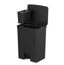 Lixeira de Pedal Trium 46 + Cesto 4L - Ou Lixeira de Pedal Trium 46 + Cesto 4L - Ou
