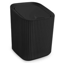 Lixeira De Pia Cesto De Lixo 3 Litros Cozinha Com Tampa