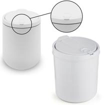 Lixeira de Pia Cesto de Lixo 3 litros Plástica Click Cozinha Cores com Tampa Viel