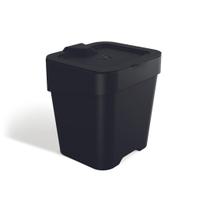 Lixeira De Pia Slim 2,5L Compacta Multiuso Preto Lixeira De Pia Slim 2,5L Compacta Multiuso Preto