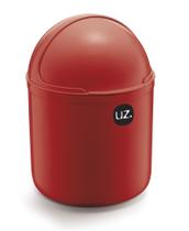 Lixeira de pia vermelha 4L Uz Lixeira de pia vermelha 4L Uz