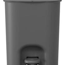 Lixeira De Piso Square Pedal Plástico 12L 32X27X22Cm - Cinza Lixeira De Piso Square Pedal Plástico 12L 32X27X22Cm - Cinza