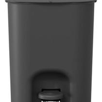 Lixeira De Piso Square Pedal Plástico 12L 32X27X22Cm - Preta Lixeira De Piso Square Pedal Plástico 12L 32X27X22Cm - Preta