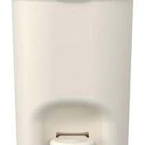 Lixeira De Piso Square Pedal Plástico 6L 26X18X26Cm - Bege