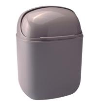 Lixeira de plástico com tampa Flip Top até 12 Litros Fendi - Plasútil