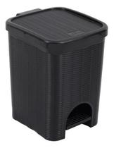 Lixeira De Plástico Multiuso - 12 Litros - Nitron - Preto