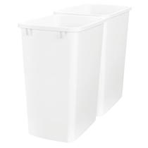 Lixeira de Polímero Rev-A-Shelf 35L para Armário de Cozinha 2 Unidades Lixeira de Polímero Rev-A-Shelf 35L para Armário de Cozinha 2 Unidades