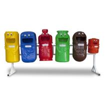 Lixeira de Reciclagem Seletiva Família Seletivenson - Freso