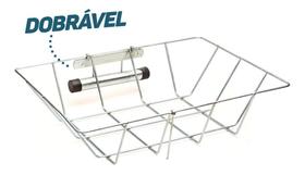 Lixeira De Rua Grade Portão Muro Dobrável P/ Lixo Grande Resistente Reforçada Lixeira De Rua Grade Portão Muro Dobrável P/ Lixo Grande Resistente Reforçada