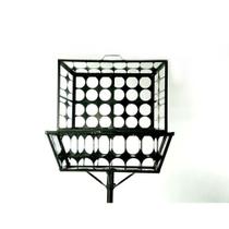 Lixeira de Rua Modelo Tela Moeda Retangular 60cm com Tampa Lixeira de Rua Modelo Tela Moeda Retangular 60cm com Tampa