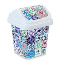 Lixeira Decorada Azulejos