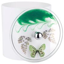 Lixeira Decorada Borboleta - Verde