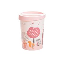 Lixeira Decorada C/ Tampa 5,5l Infantil Plasútil Quarto Bebê