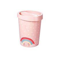 Lixeira Decorada C/ Tampa 5,5l Infantil Plasútil Quarto Bebê