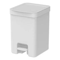 Lixeira Dupla 12l Banheiro Cozinha Reciclagem Ou Cor Branco