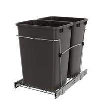 Lixeira Dupla Rev-A-Shelf RV-18KD-13C-S 35L Cinza Lixeira Dupla Rev-A-Shelf RV-18KD-13C-S 35L Cinza