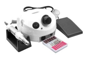 Lixeira Elétrica Profissional para Unhas Lynlab DMJ 202C 35.000 RPM Bivolt Nail Drill Manicure Pedicure