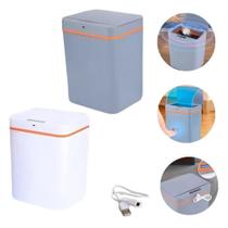 Lixeira Eletrônica 12 Litros Automática Sensor Inteligente Lixeira Eletrônica 12 Litros Automática Sensor Inteligente