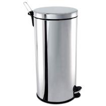 Lixeira Em Aço Inox 30 L Com Pedal Brinox