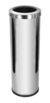 Lixeira Em Aço Inox Com Aro 30L (C33) Lixeira Em Aço Inox Com Aro 30L (C33)