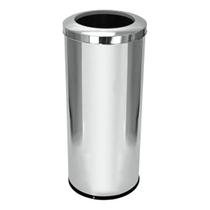 Lixeira Em Aço Inox Com Aro Inox 50l C34 Lixeira Em Aço Inox Com Aro Inox 50l C34