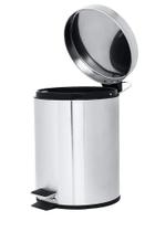 Lixeira Em Inox Com Pedal 12 Litros Mak Inox Inox Original Lixeira Em Inox Com Pedal 12 Litros Mak Inox Inox Original