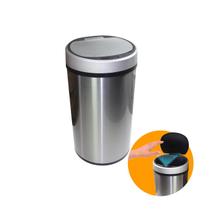 Lixeira Em Inox Com Sensor Inteligente Automático Capacidade de 12l