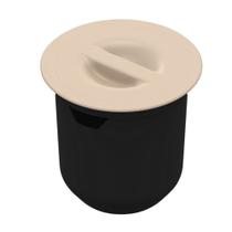 Lixeira Embutir Arquitech 27x27 8l Redonda Bege 050704001 Lixeira Embutir Arquitech 27x27 8l Redonda Bege 050704001