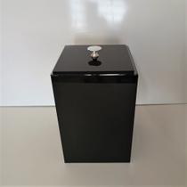 lixeira esconde sacola premium luxo lavabo acrílica 5,5L
