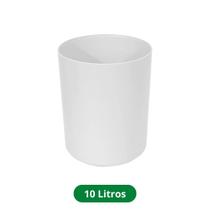 Lixeira Escritório Branca 10lts Lixeira Escritório Branca 10lts