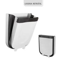 Lixeira Extensivel Retratil Dobravel Porta Gaveta Cozinha