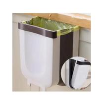 Lixeira Extensível Retrátil Dobrável Porta Gaveta E Carro