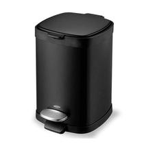 Lixeira Frame com Pedal em Aço Carbono Preto 6,0L 3064/100 Brinox Lixeira Frame com Pedal em Aço Carbono Preto 6,0L 3064/100 Brinox